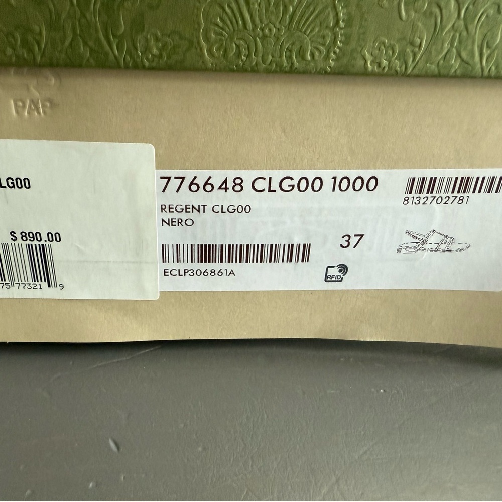 Authentic Like New Gucci Nero Women's Black Strappy Sandals - Picture 7 of 7